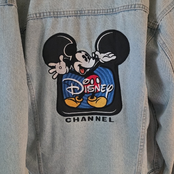 Disney Mickey Mouse Light Blue Jacket - Picture 1 of 4